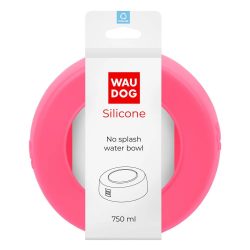 WAUDOG Fröccsenésmentes Szilikon Tál Pink (1000 ml)