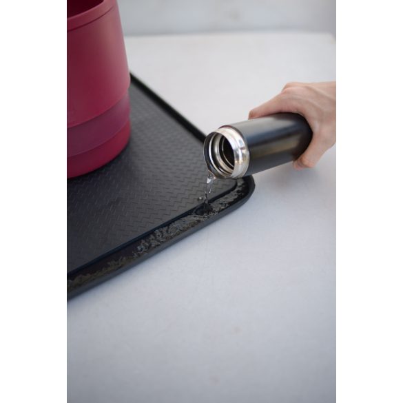 ZEE.MAT Tál Alátét Fekete