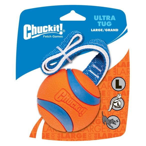 CHUCKIT Ultra Tug Madzagos Labda (L)