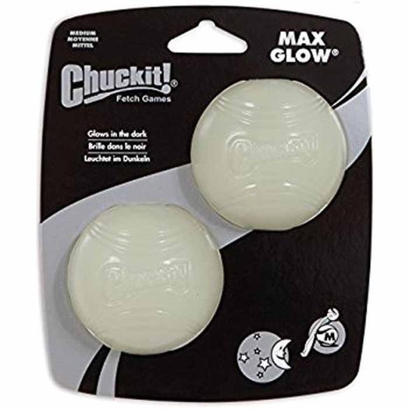 CHUCKIT Max Glow Fluoreszkáló Labda Pakk (M)