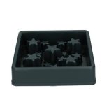 EAT SLOW LIVE LONGER Star Habzsolásgátló Tál Szürke (XS)