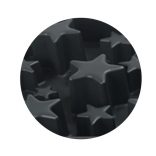 EAT SLOW LIVE LONGER Star Habzsolásgátló Tál Szürke (L)