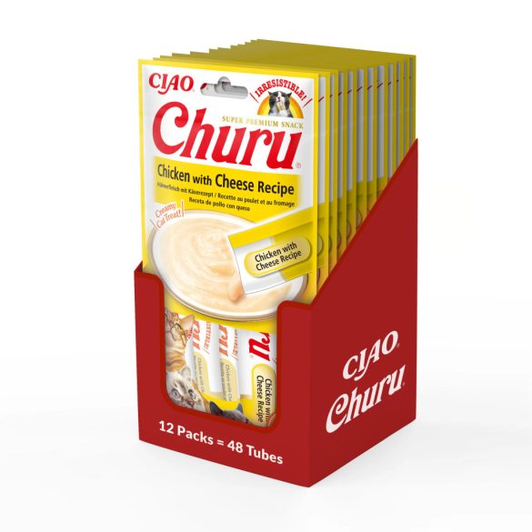 Churu Ciao Csirkés, sajttal 4*14g