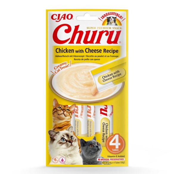 Churu Ciao Csirkés, sajttal 4*14g