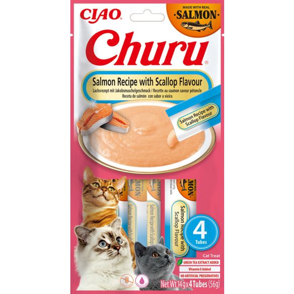 Ciao Churu Salmon - Lazacos tonhallal 4*14g