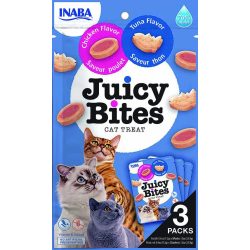 Juicy Bites, tonhalas és csirke ízesítéssel