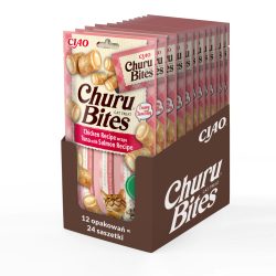 Churu Bites Csirkés wrap tonhallal, lazaccal 3*10g