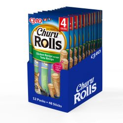 Churu Rolls Csirkés wrap tonhallal 4*10g