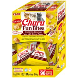 Ciao Churu Fun Bites Csirkés wrap tonhallal, sajttal