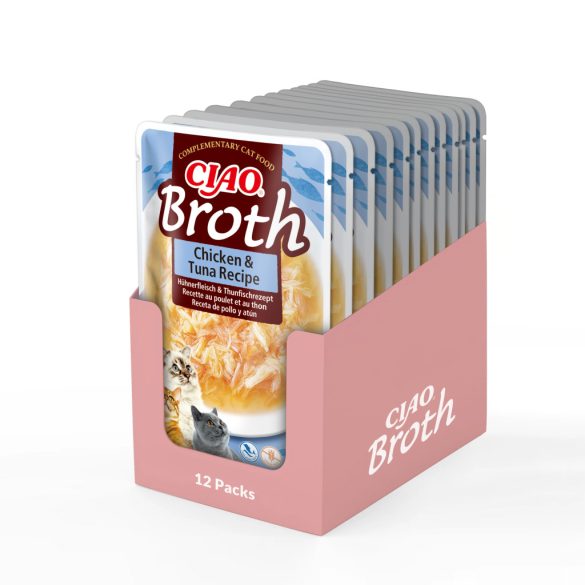 Ciao Broth húsleves, csirkével és tonhallal
