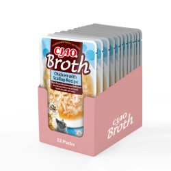 Ciao Broth húsleves, csirkével és fésűkagylóval