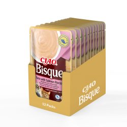 Ciao Bisque krémleves, tonhallal és lazaccal
