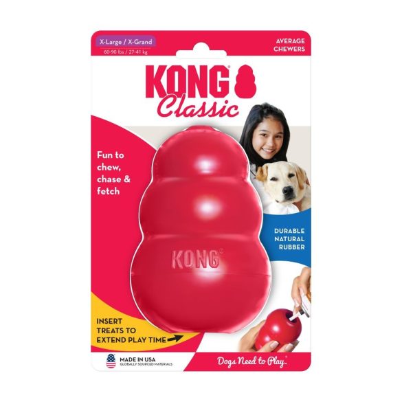 KONG Classic Harang Piros (XXL)