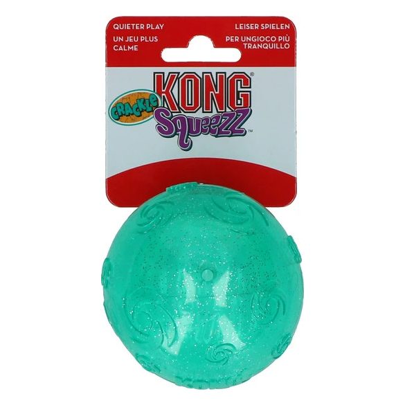 Kong Squeezz Crackle Labda (L)