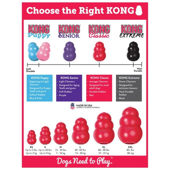KONG-Classic-Harang-Piros-L