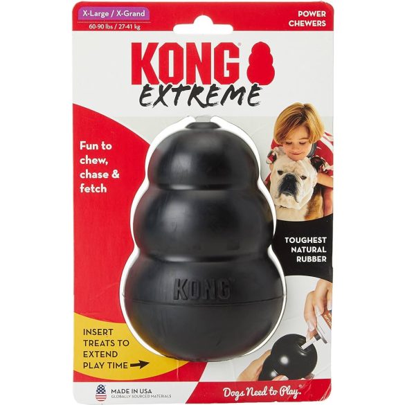 KONG Extrém Harang Fekete (XL)