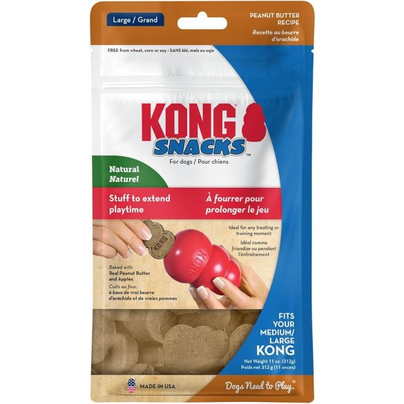 KONG Snacks Mogyoróvaj (L)